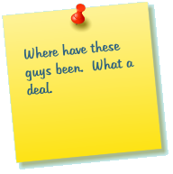 Where have these guys been.  What a deal.